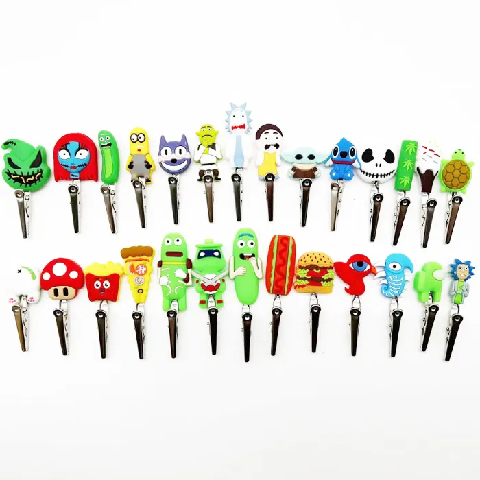 Silicone Tobacco Stick Roach Clip Cigarette Smoking Clips Cartoon Shape ATM  Credit Card Blunt Holder Hand Rack Cones Nail Grippers From  Factory_glassbong, $0.51